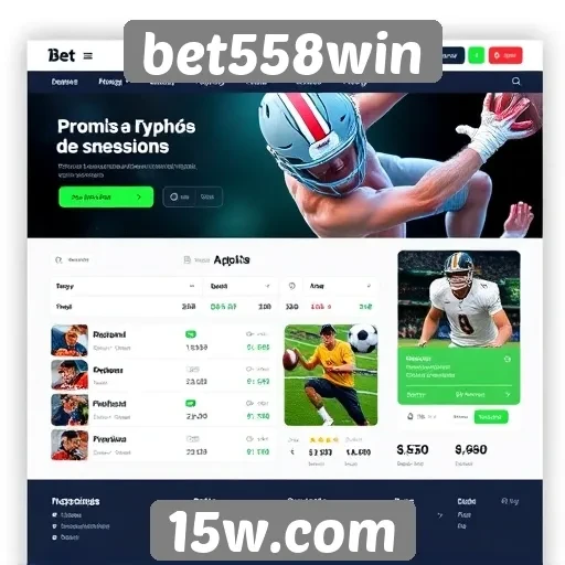 Navegação e experiência do usuário no bet558win